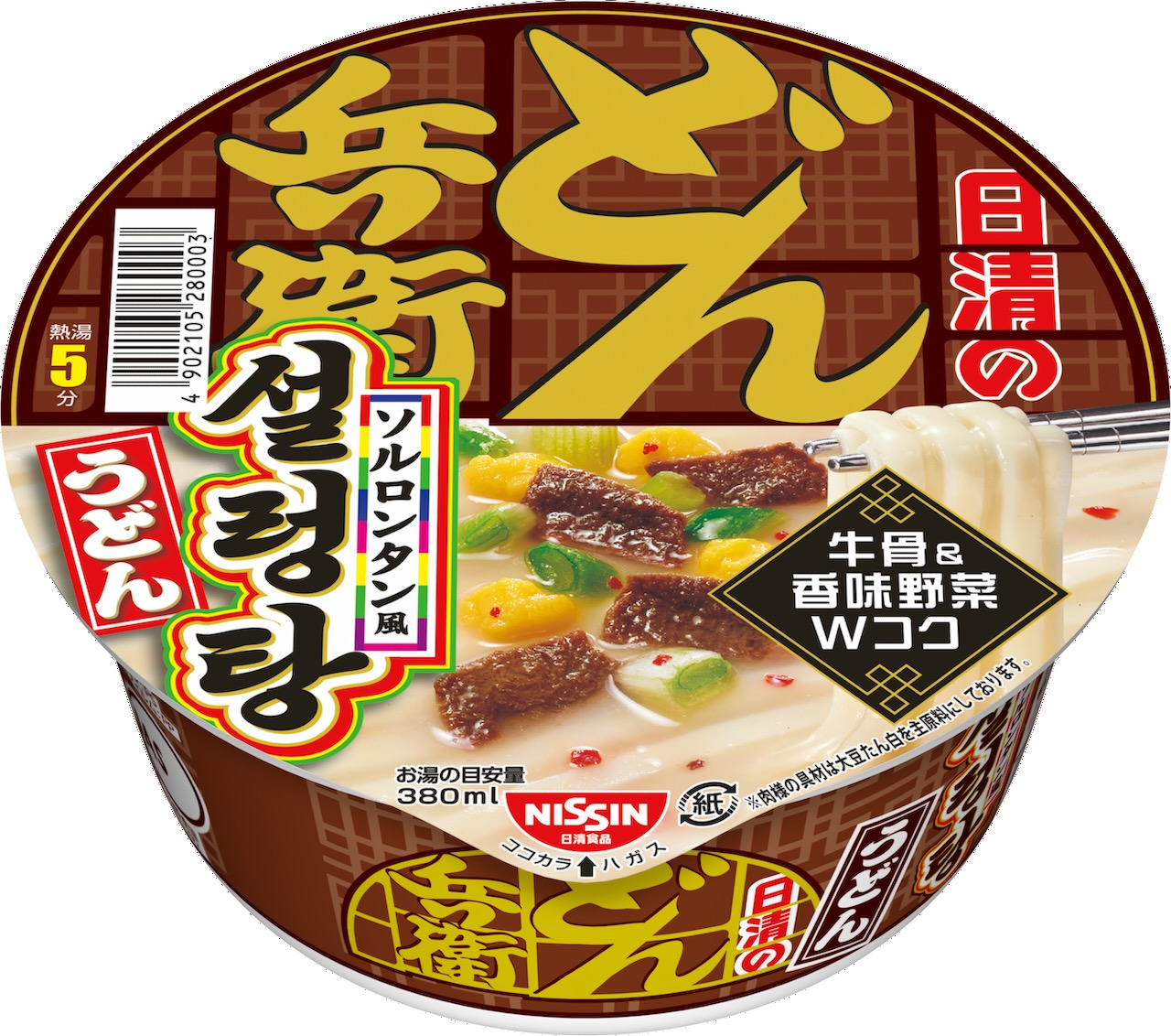 日清食品　日清のどん兵衛　スンドゥブチゲうどん