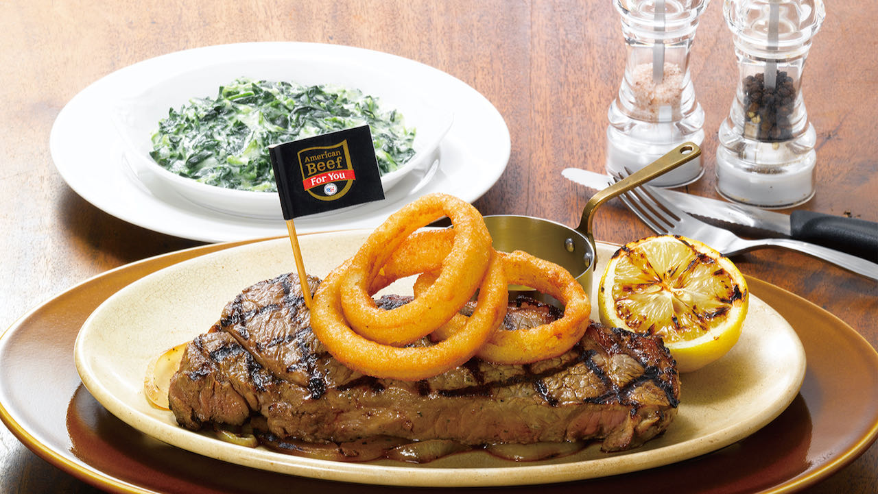 世界各国の料理をアレンジ! 「ブラックアンガスアメリカンステーキ」12/6登場! #ロイヤルホスト