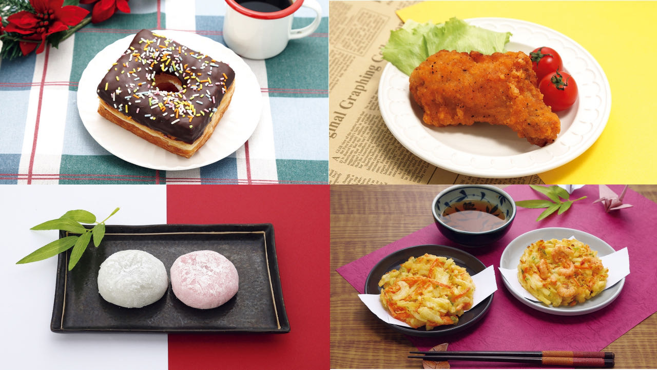 ハイブリッドスイーツやチキン! クリスマスと年末年始の新商品12/6より登場! #ローソンストア100
