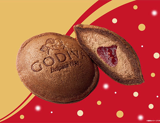 Uchi Café×GODIVA　どらもっち　ショコラ＆フランボワーズ