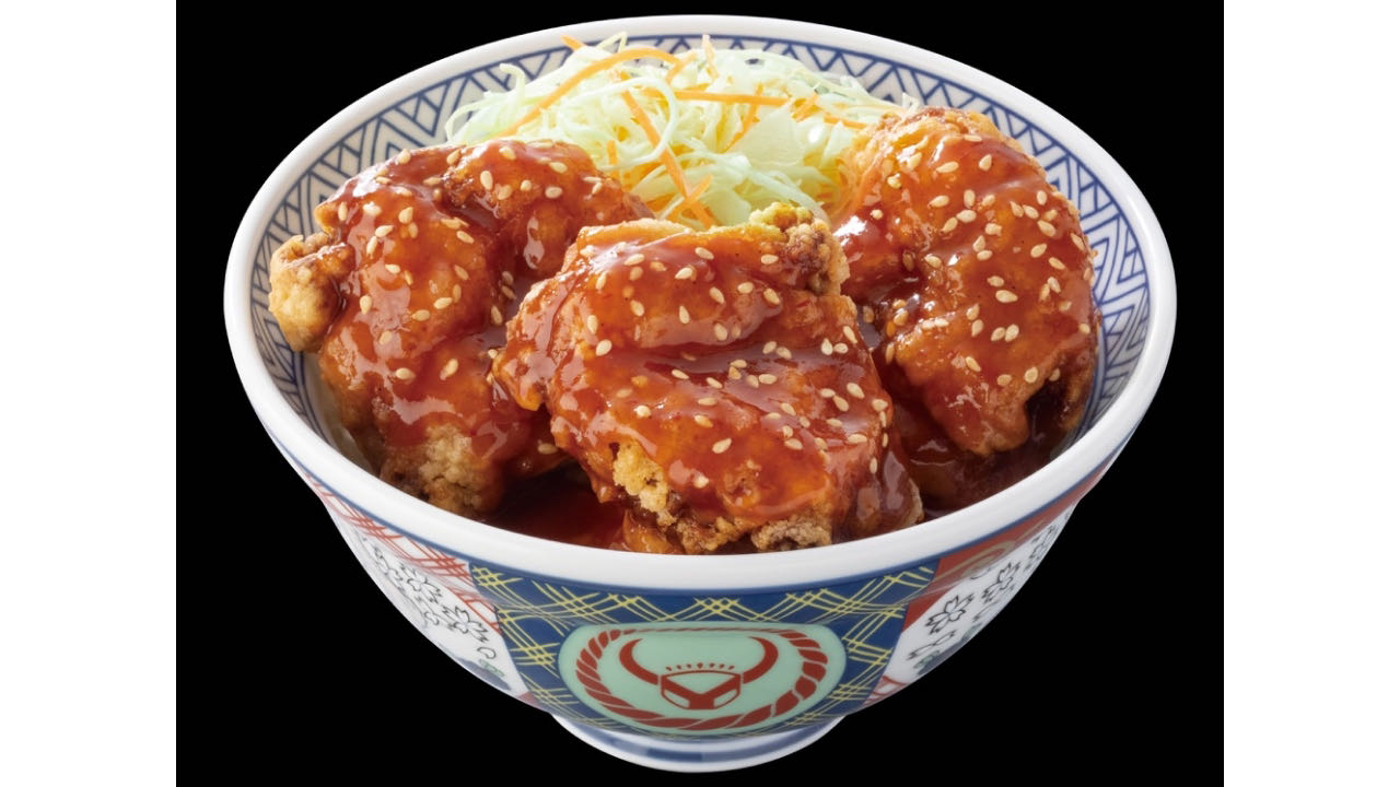 【吉野家】新商品ヤンニョム丼含む、から揚げ全商品10%オフ! 本日より「から揚げ祭」開催!