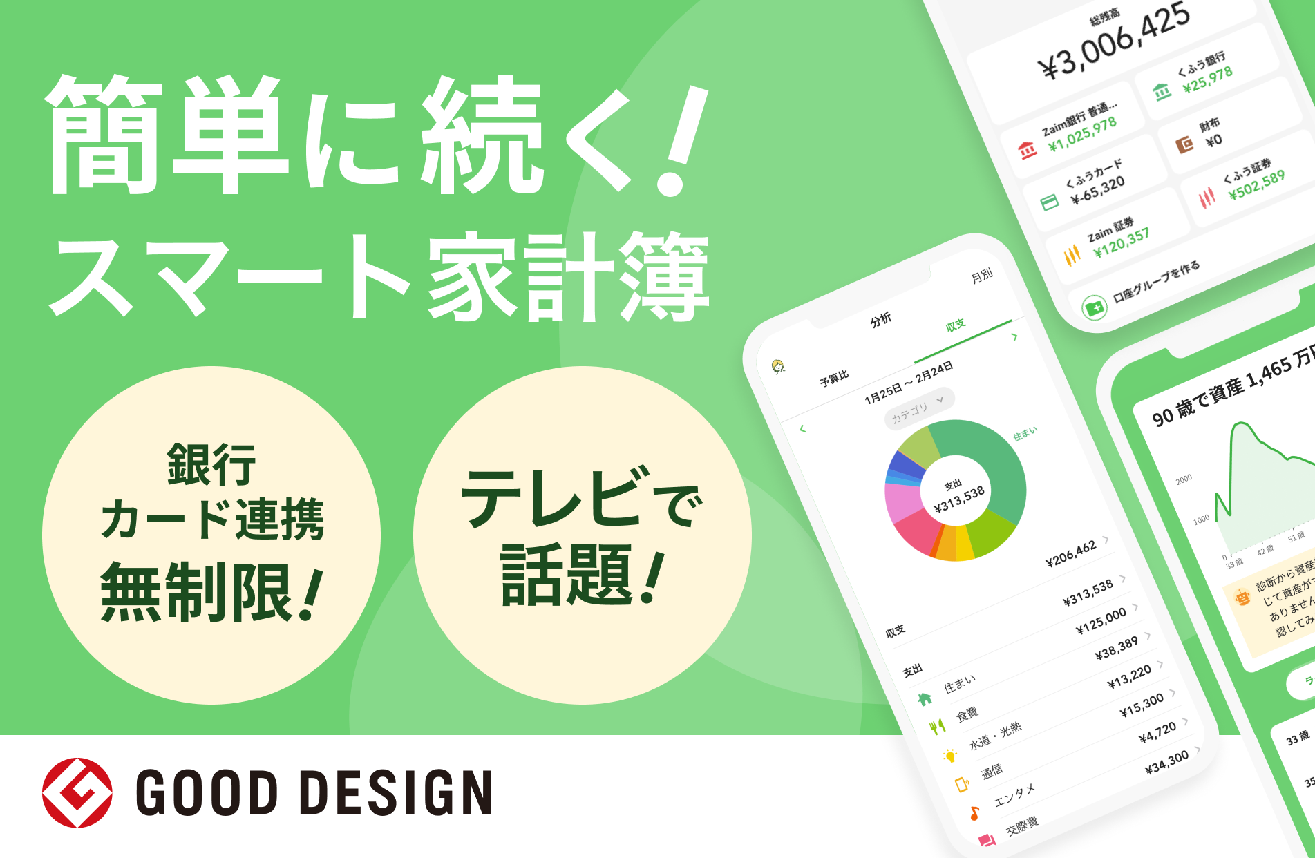これなら貯金できる!? レシートを撮るだけで記録できる無料の家計簿アプリ『Zaim』 | AppBank