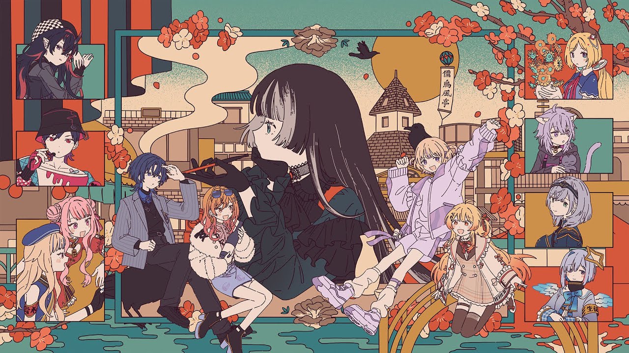 ホロライブ】儒烏風亭らでん、ファン参加型の生誕ライブ