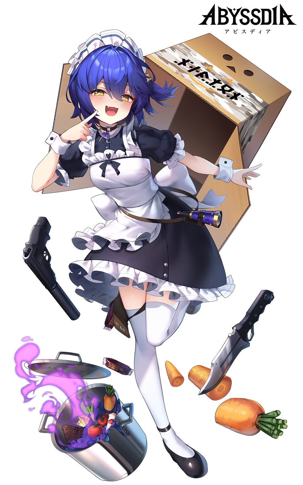 NHNの美少女系RPG『アビスディア』から公式VTuber「スカヤ」がデビュー！