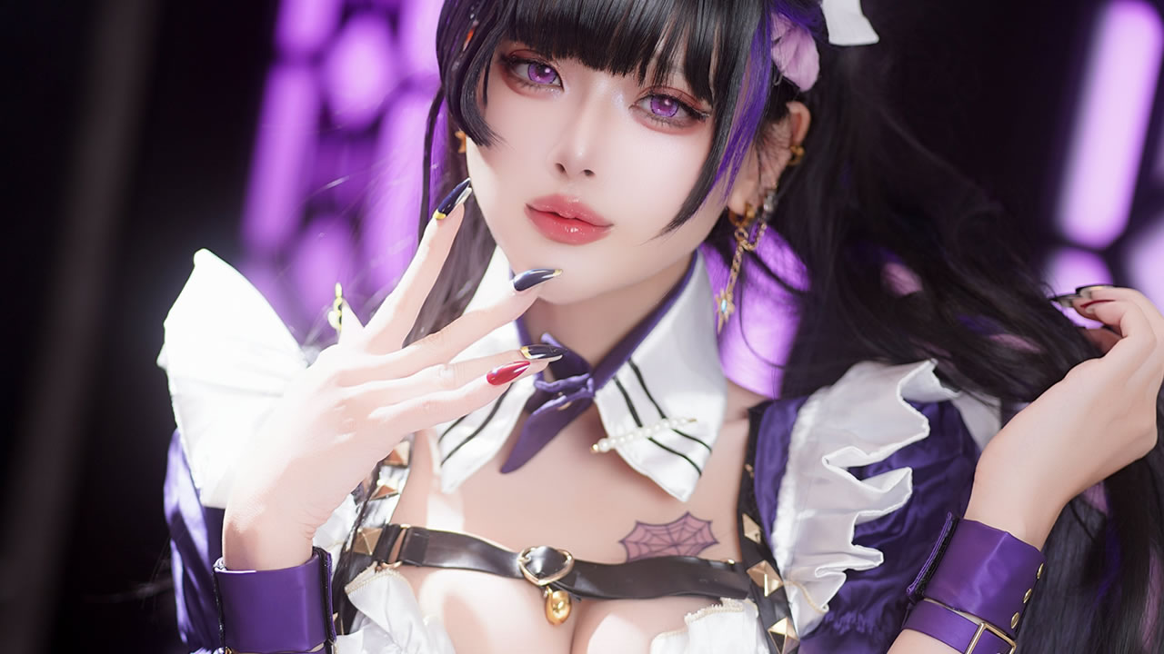 妖艶なVTuberコスが魅惑的！ きっか、にじさんじ狂蘭メロコの