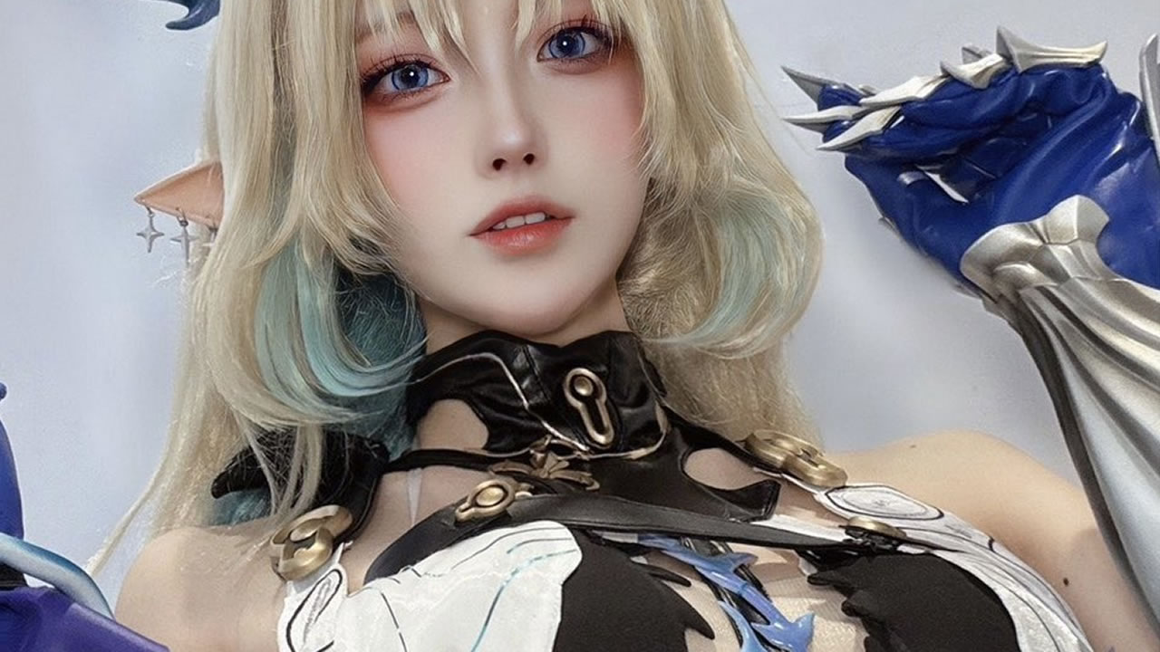 圧巻のフルールドリス再現！ しょこら、『鳴潮』のコスプレで