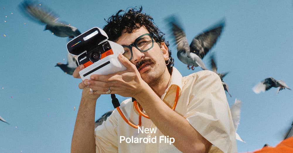 ポラロイド、80年の集大成「Polaroid Flip」と『Go』シリーズに新色パープルを発売へ。5月16日より