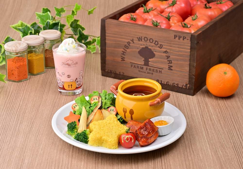 星のカービィの『Kirby Café』にスパイシーカレーといちごラッシーが期間限定で登場！　5月21日から