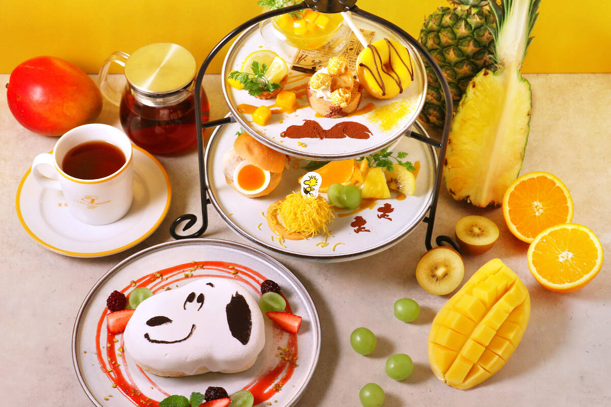『PEANUTS HOTEL』でスヌーピーとウッドストックの夏限定アフタヌーンティーが登場