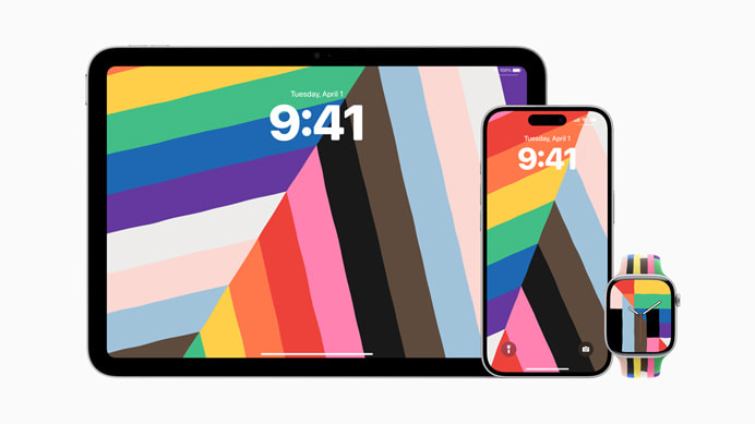 Apple、2025プライドコレクション発売へ。Apple Watchのサポートバンドと文字盤、iPhoneとiPadの壁紙を発表