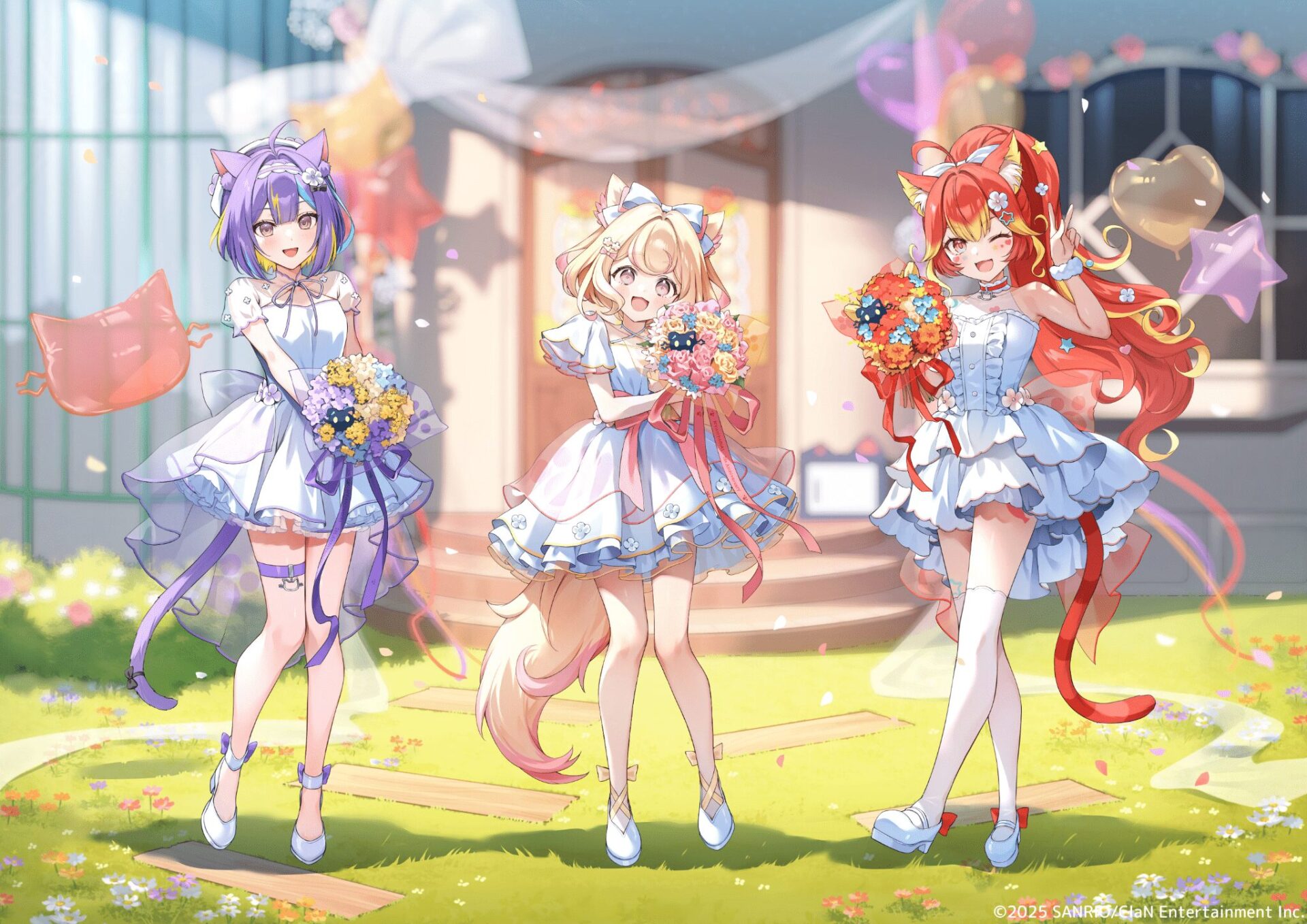 VTuberプロジェクト「にゃんたじあ！」、後輩組デビューの1周年記念グッズが販売開始！