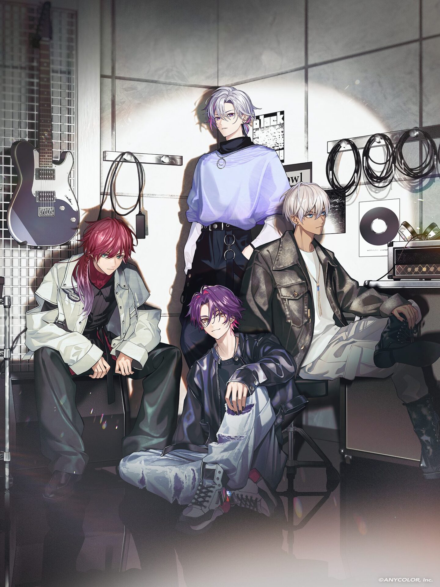 【にじさんじ】バンド「2時だとか」の1st Single、『狂騒RIOT』を9月17日に発売決定！