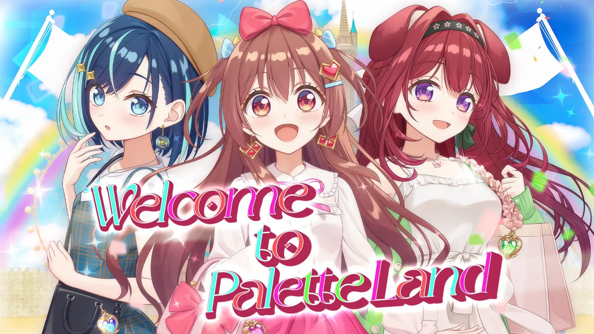 VTuberユニット「らびぱれ!!」、新曲『Welcome to Palette Land』のMV公開！　6月29日にオフラインライブも開催