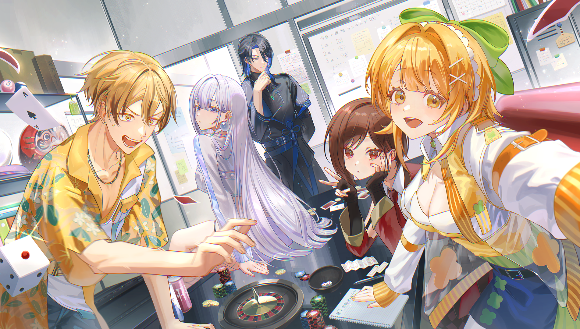 VTuberグループ「seVens-Tri」が7月7日に1期生5名デビュー！　”運試し”をコンセプトに新展開