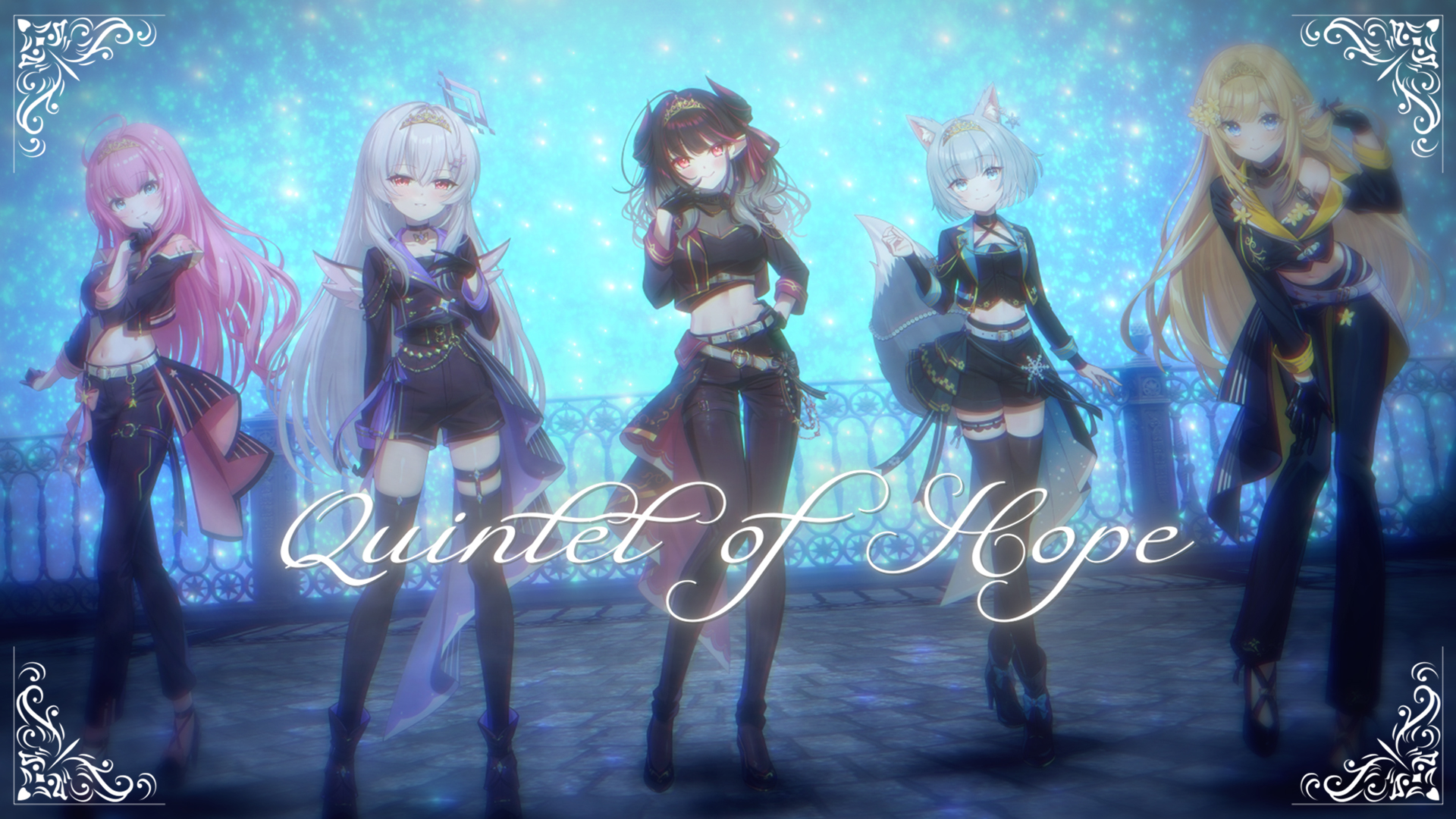 ラブボックス所属アイドルVTuber『クインテ』、6月28日の新曲リリースライブにて販売するグッズとコラボドリンクの情報を解禁