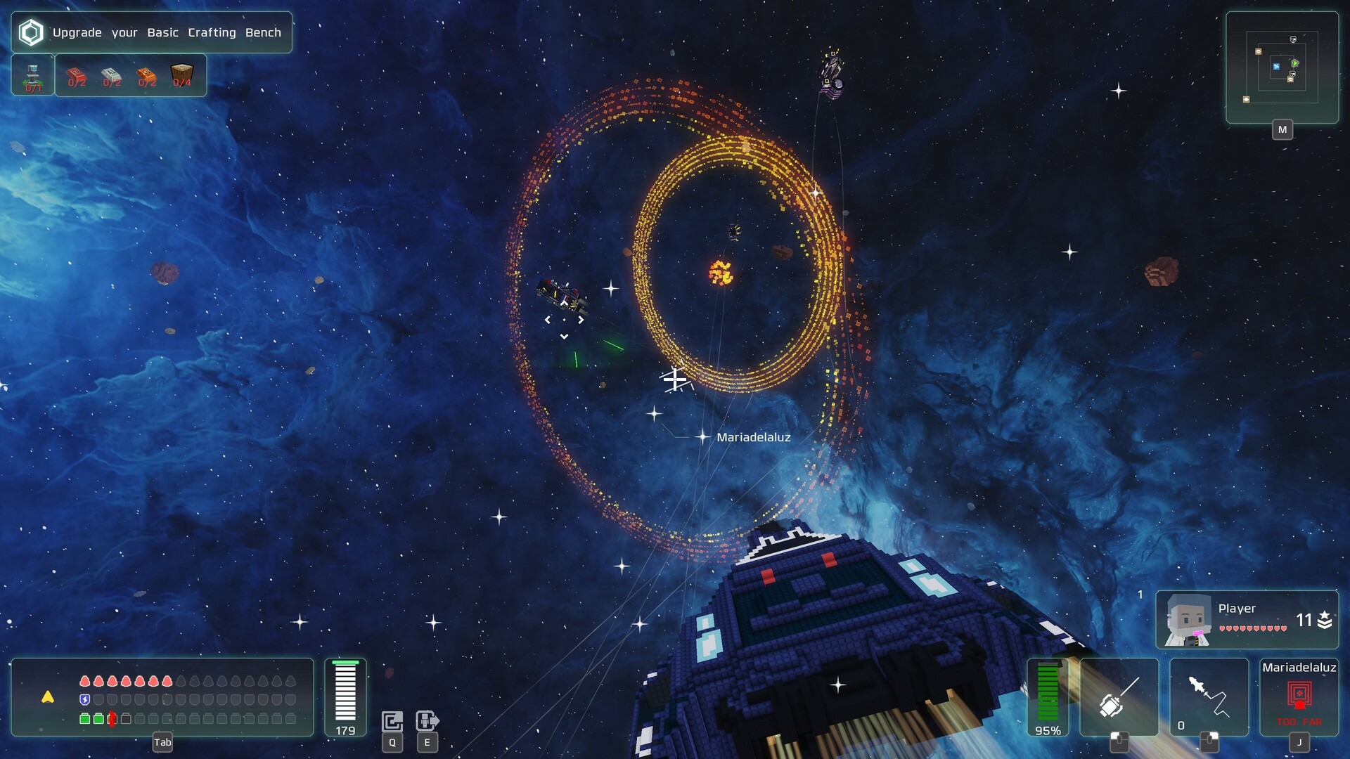 銀河を旅するオープンワールドSFクラフトアドベンチャー『Cubic Odyssey』がSteamサマーセールで20％オフ！