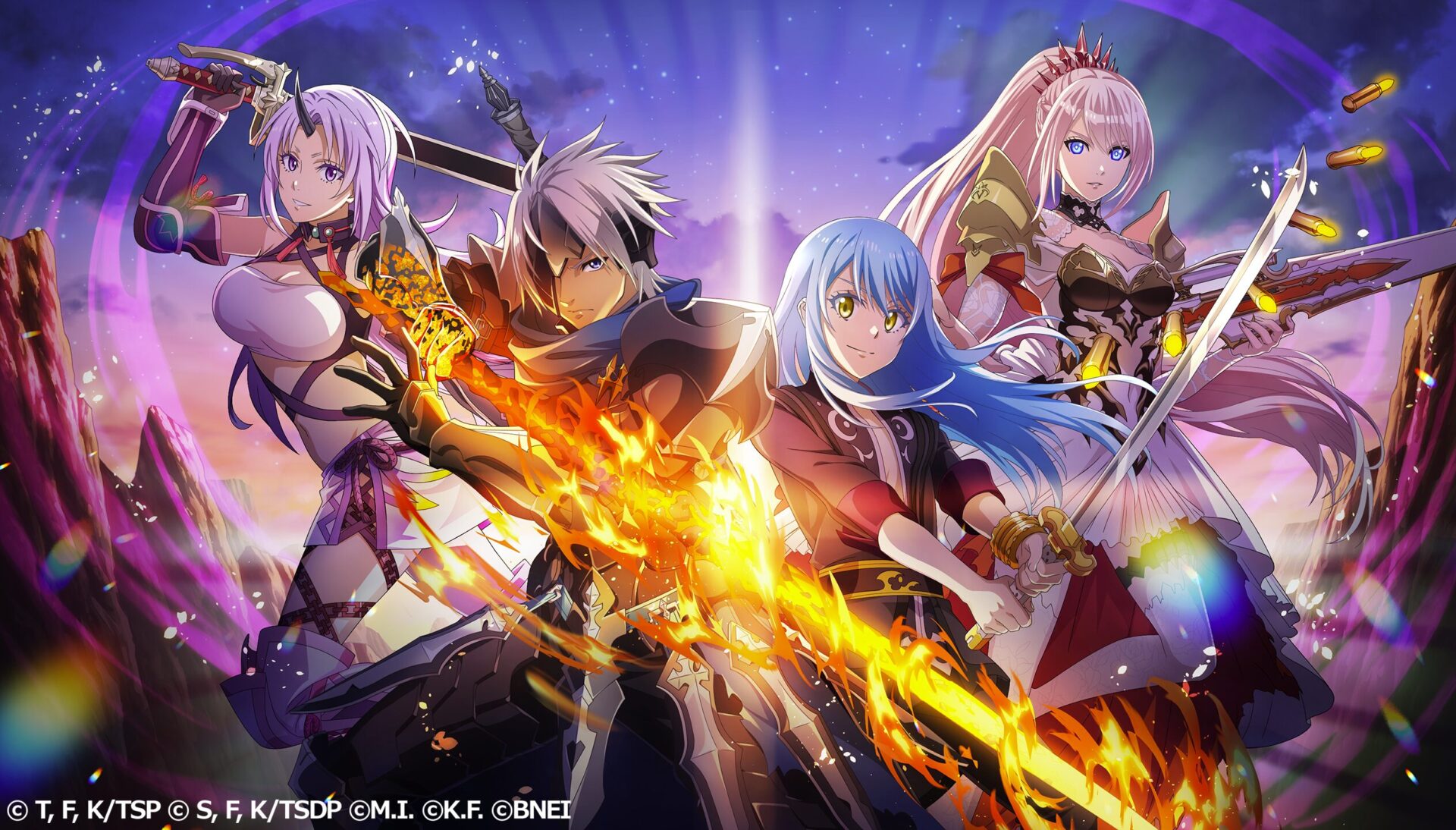 『転生したらスライムだった件 魔王と竜の建国譚』、『テイルズ オブ』シリーズとのコラボを開始