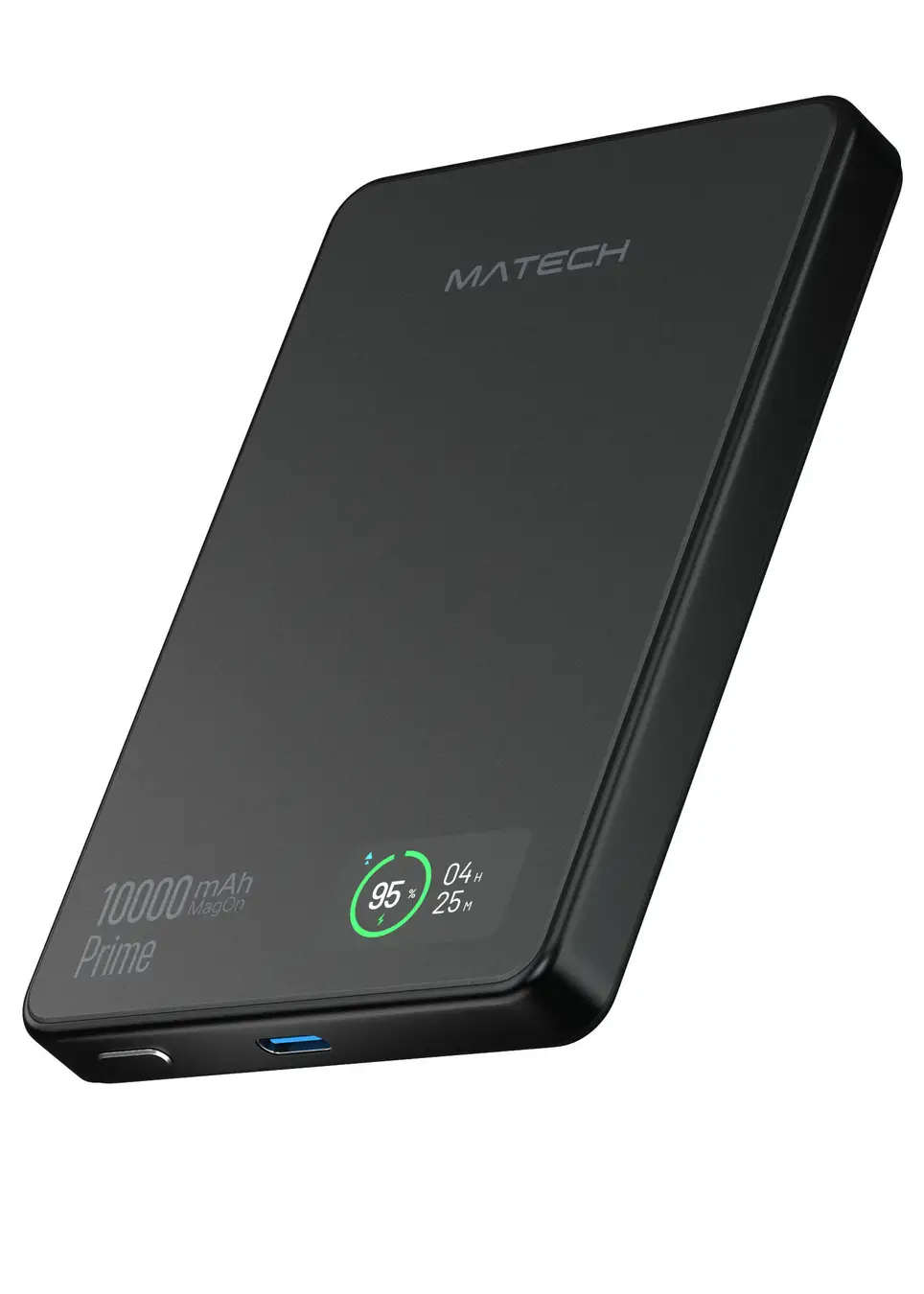 【未使用品】MATECHモバイルバッテリー MagOn Prime 10000 MATECH、Qi2対応の超薄型モバイルバッテリー『MagOn Prime 10000