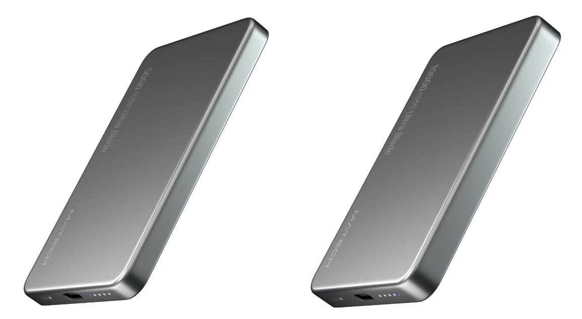 MATECH、世界最薄クラスのMagSafe対応モバイルバッテリーに新色シルバー登場！　Amazonプライムデーで割引販売開始