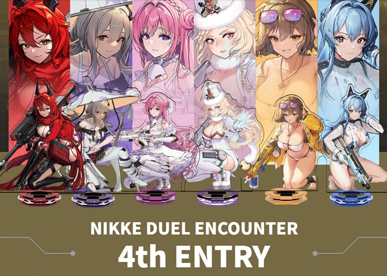 『勝利の女神：NIKKE』アクリルスタンドカードゲーム第4弾が10月17日発売！　声優箔押しサインカードも