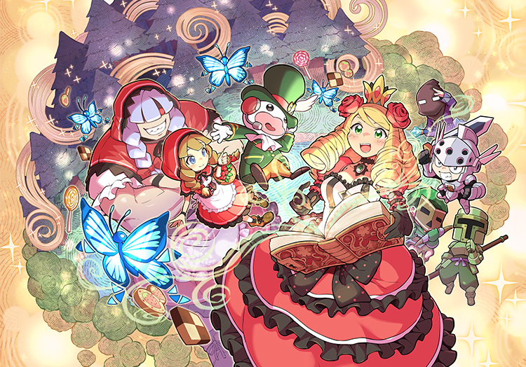 『ケリ姫スイーツ』に童話モチーフの新エリア「アップルパイ森林」登場！　　愛レターイベントも同時開催