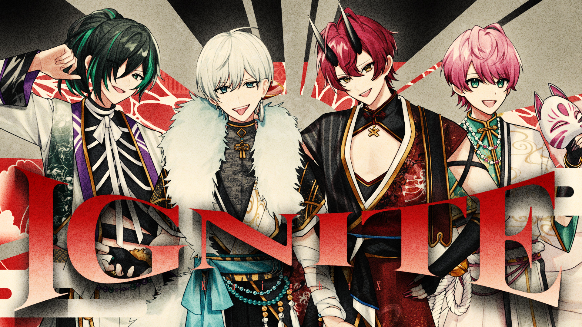ビジュアル系歌い手グループ「騎士X – Knight X -」、新体制初のオリジナル曲『IGNITE』MV公開