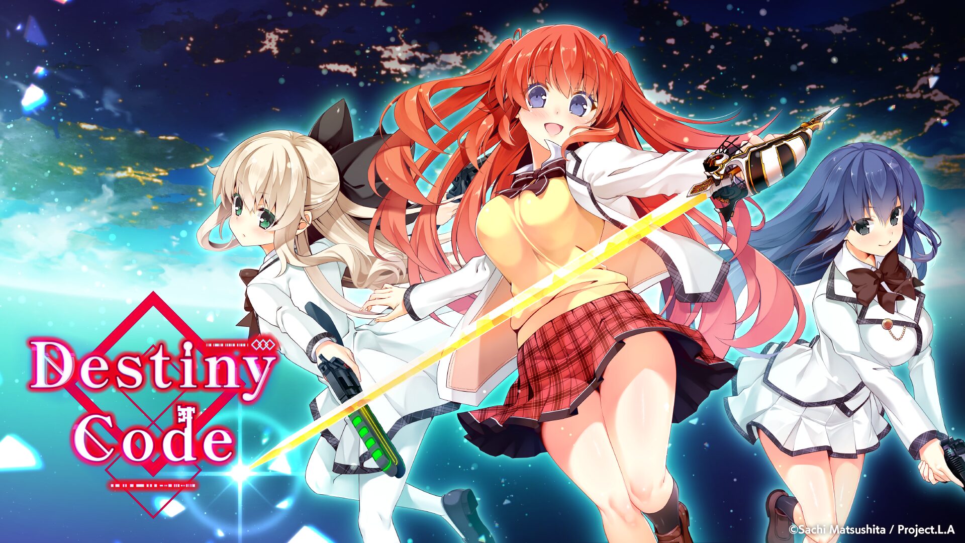 美少女カードバトルRPG『Destiny Code』SteamとEpic Gamesでストアページ公開