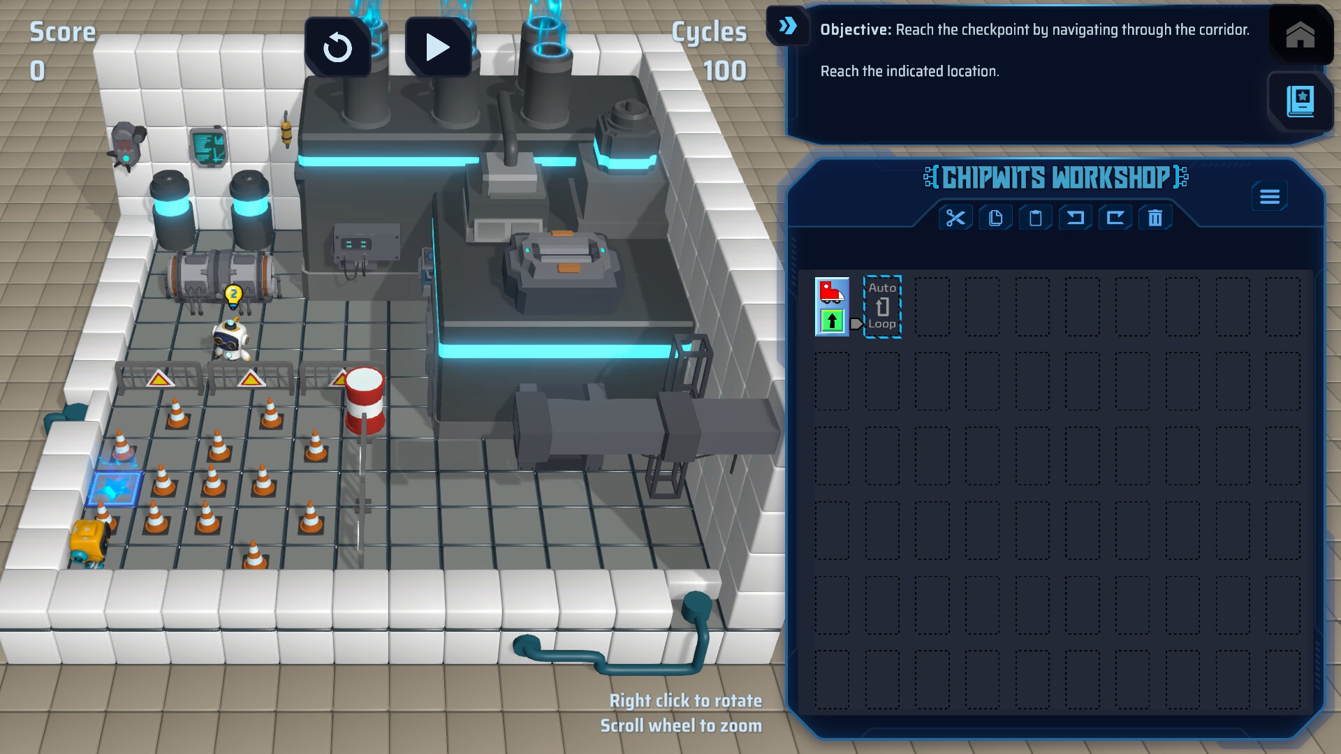 ロボットプログラミングパズル『ChipWits』がSteamでリリース。1980年代の名作をモダンにリブートした教育的自動化ゲーム