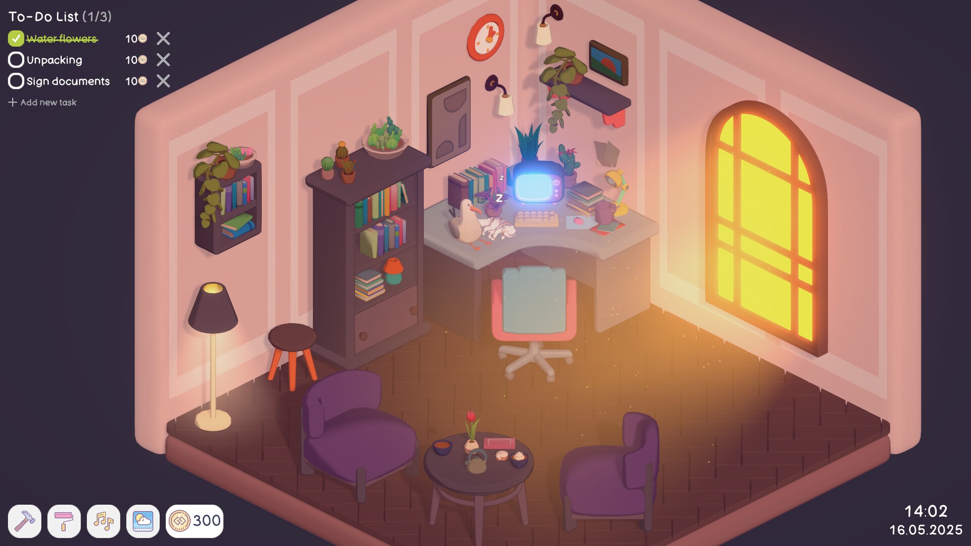 現実世界のタスクでコインを稼いで理想の部屋作り！　『Your Personal Chill Apartment』がリリース記念セール開始