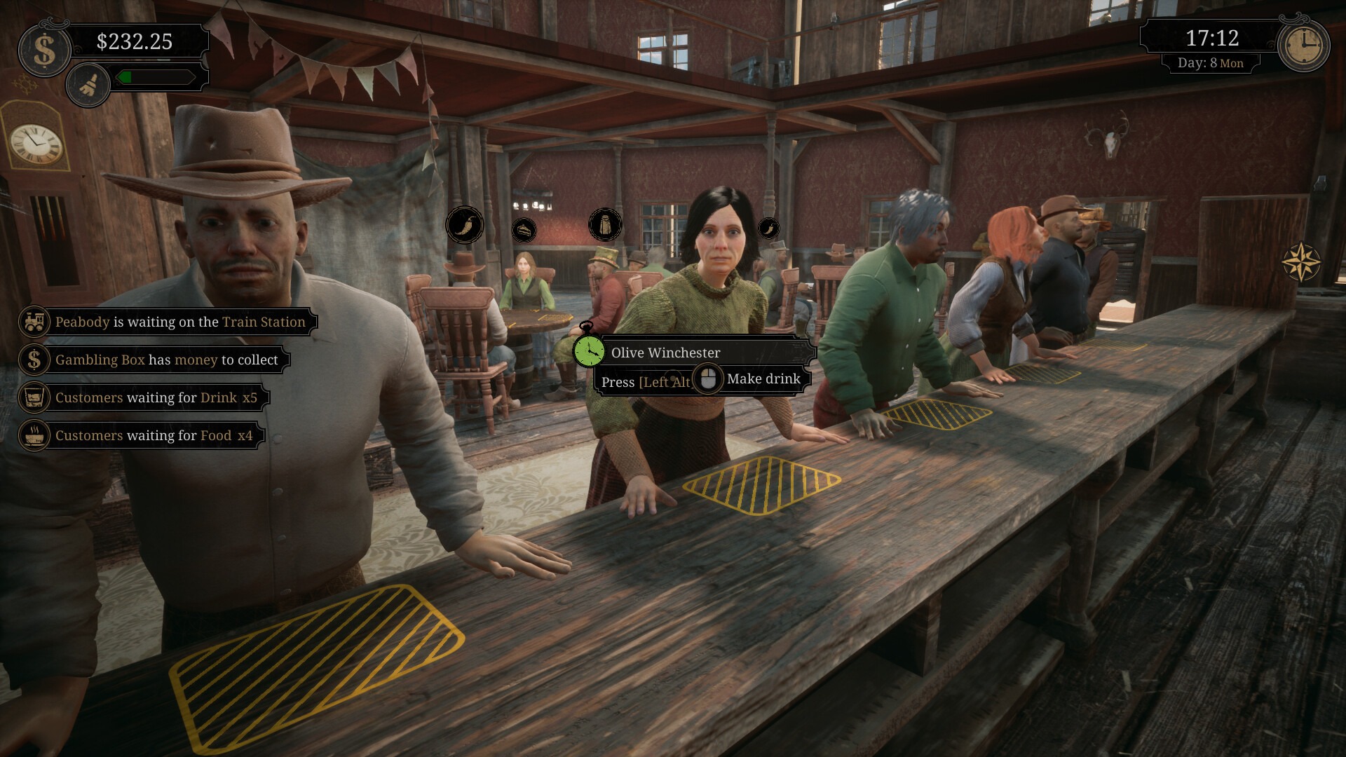 西部開拓時代の酒場経営『Saloon Simulator』が早期アクセス開始。廃墟からサルーンを再建する一人称シミュレーションゲーム