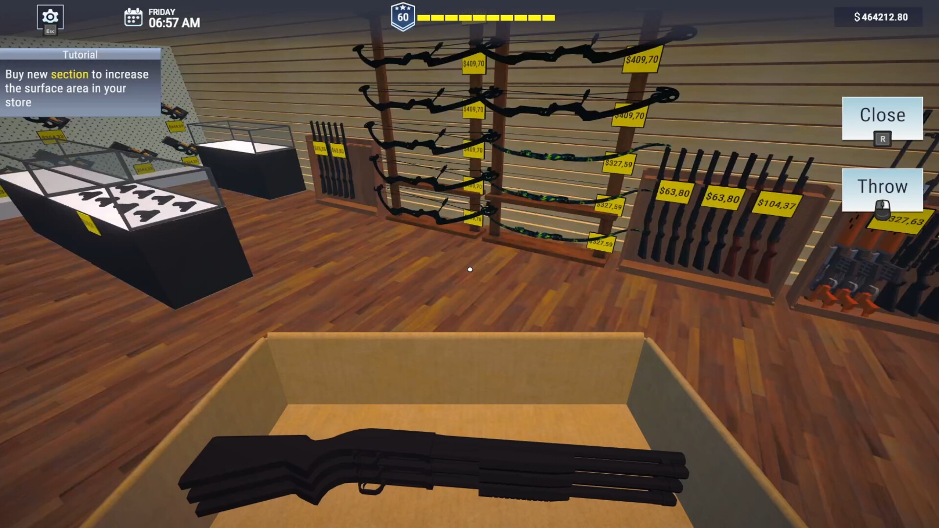 ガンショップ経営シミュレーション『Gun Center Simulator』がリリース。射撃場併設の本格的な銃器販売ビジネスゲーム