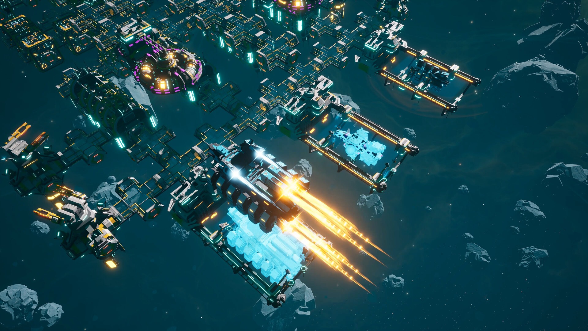 宇宙ステーション工場建設ゲーム『Outworld Station』がSteam自動化フェスで10％オフ