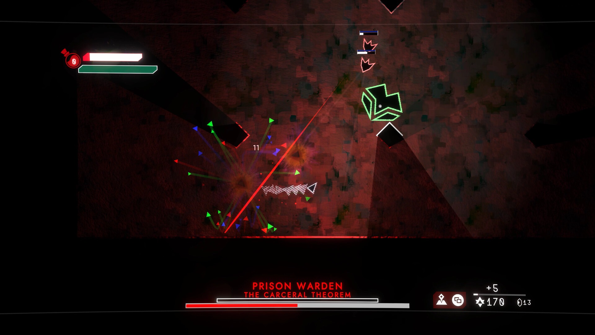 シンプルな三角形で挑む暗闇世界の見下ろし型ソウルライクゲーム『Void Sols』がSteamサマーセールで25％オフ！