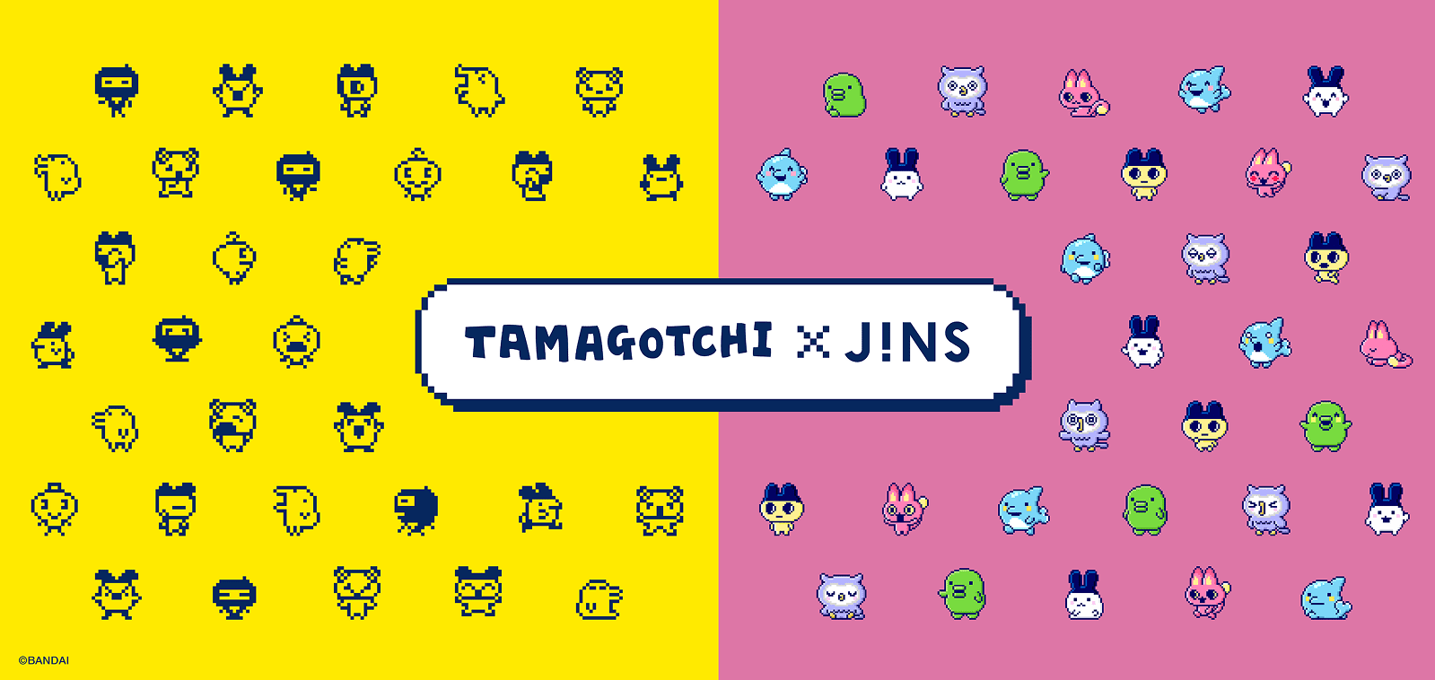 たまごっちとJINSがコラボ！　懐かしのデジタルペットがメガネに　8月7日発売
