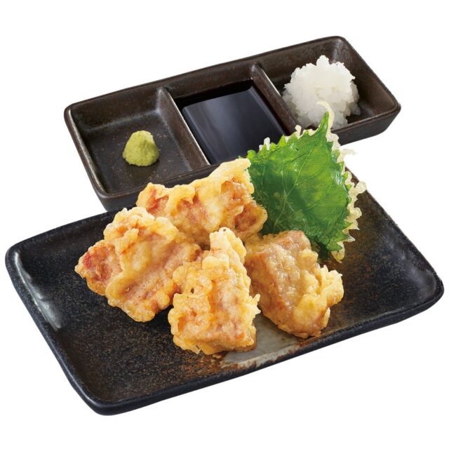 記事画像4: 唐揚げと薬味、ソース