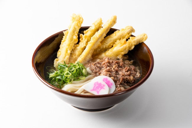 記事画像3: 牛肉と天ぷらのぶっかけうどん