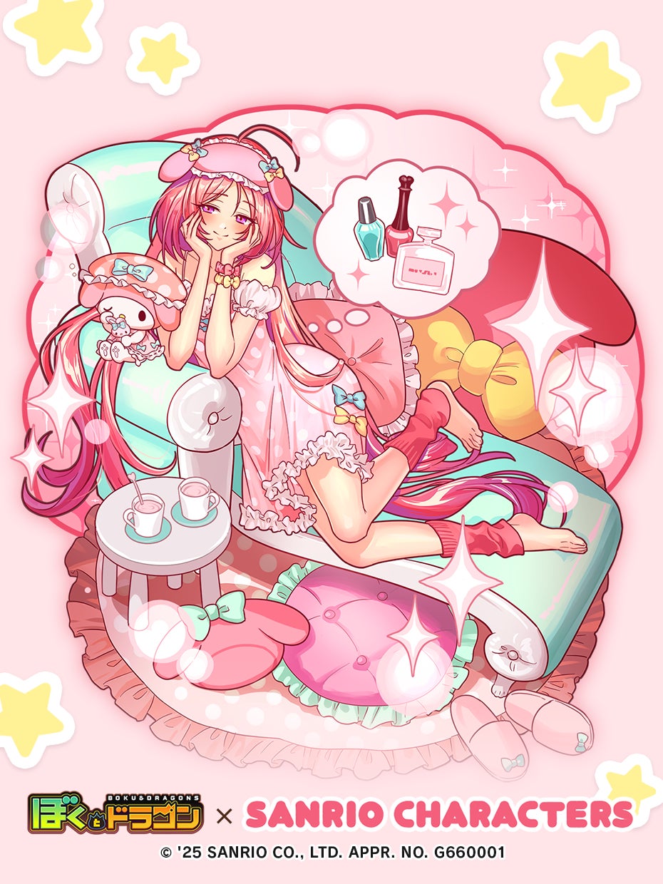 記事画像3: サンリオキャラクターズとのコラボイラスト