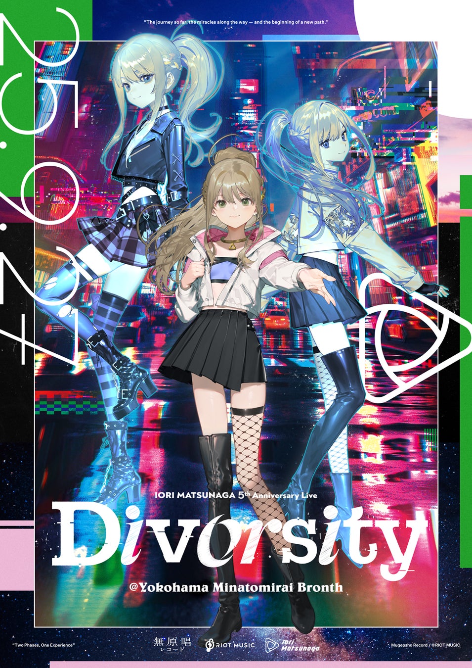 記事画像5: アイドルのライブ告知ポスター