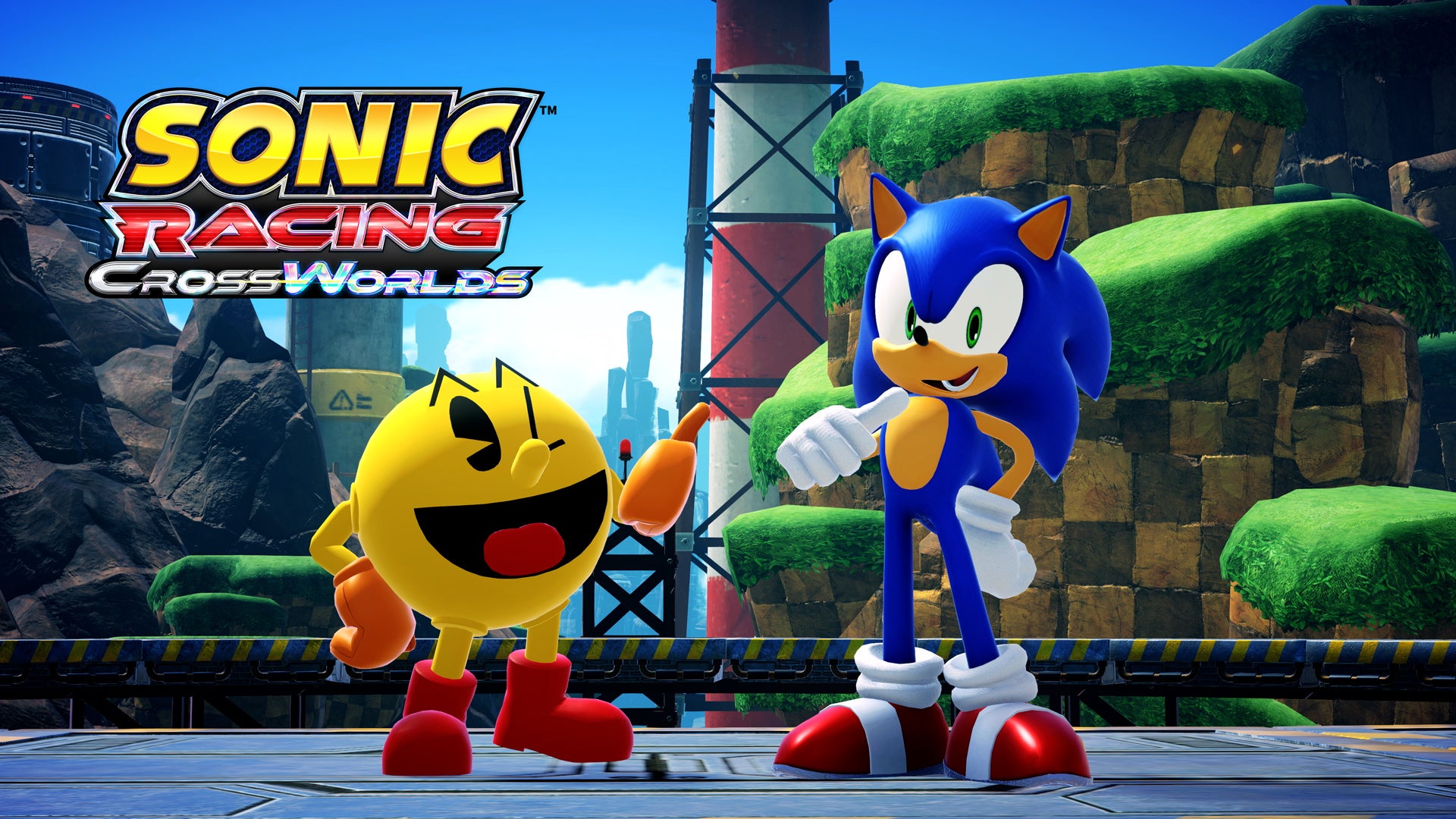 パックマンがレースに参戦！　『ソニックレーシング クロスワールド』DLC第3弾で登場