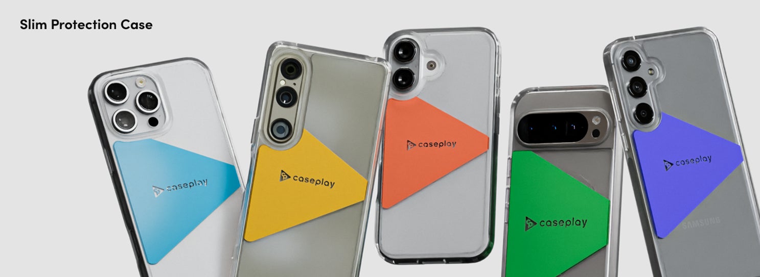 記事画像2: カラフルな幾何学模様のiPhoneケースとSamsungケース
