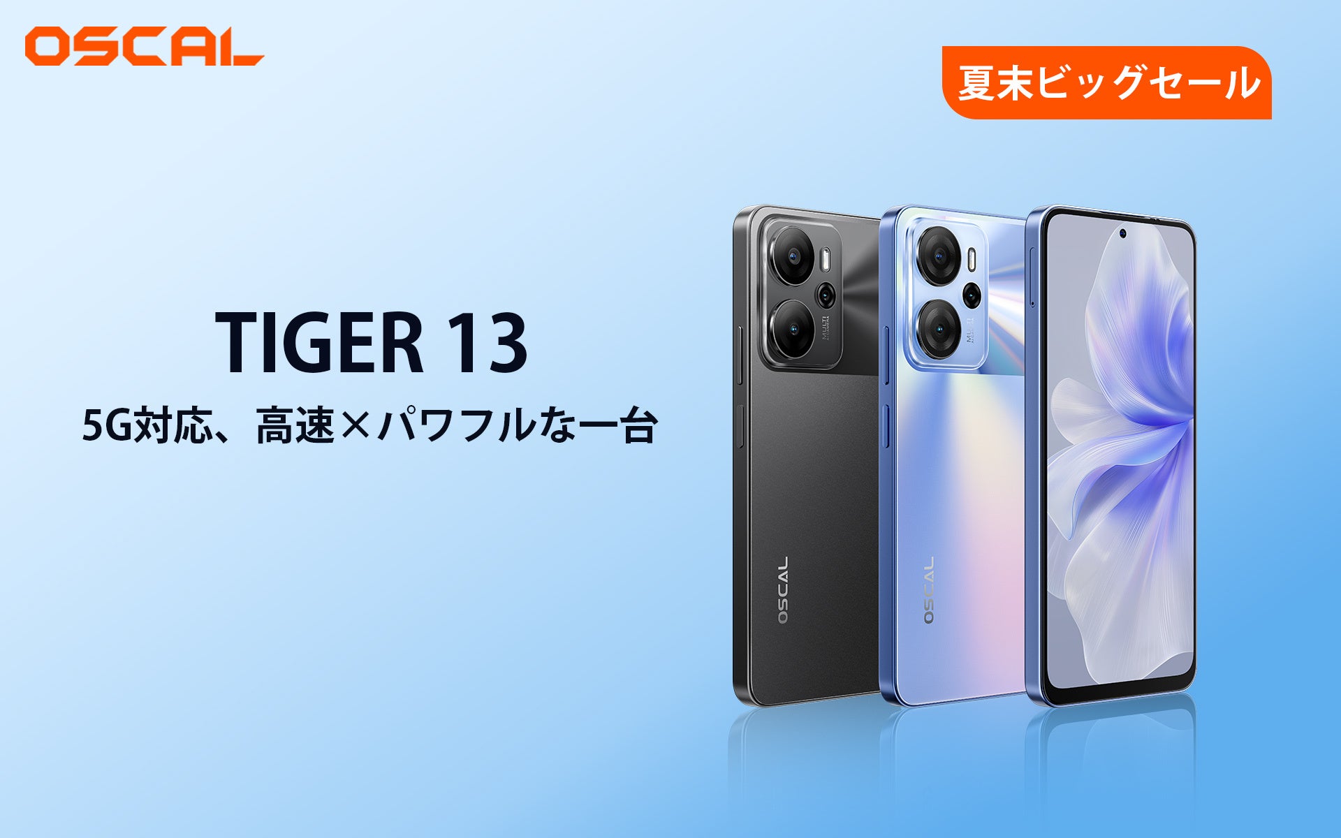記事画像4: OSCAL TIGER 13スマートフォンの紹介、5G対応、高速・パワフル