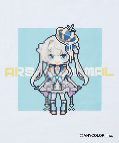 記事画像7: ピクセルアートのキャラクターが青い背景に描かれている