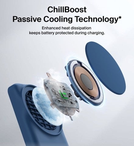 記事画像2: ChillBoostパッシブ冷却技術の内部構造の分解図