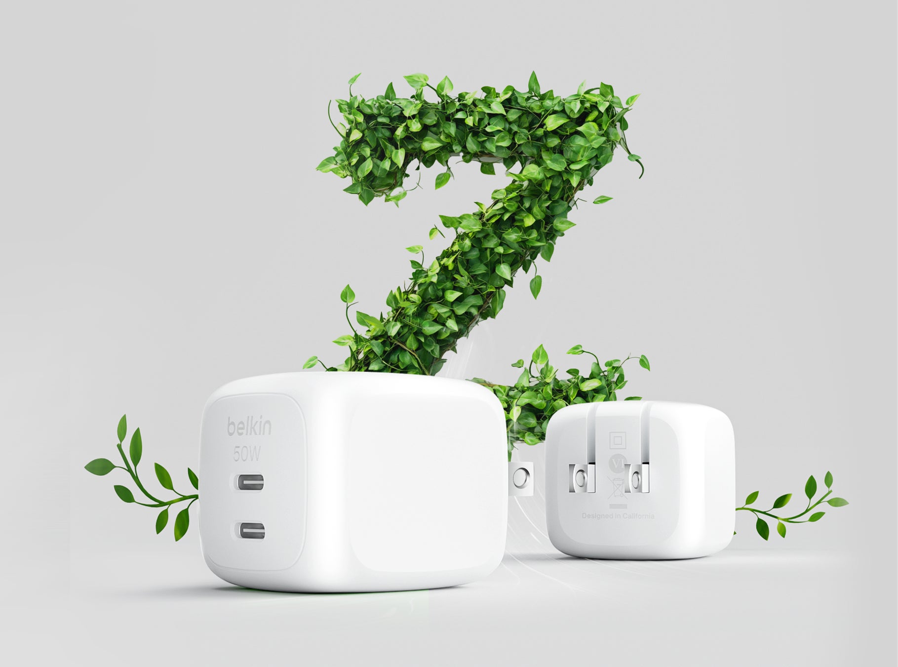 Belkin、世界初の待機電力ゼロ技術搭載GaN充電器『Cubic Charger』予約販売開始