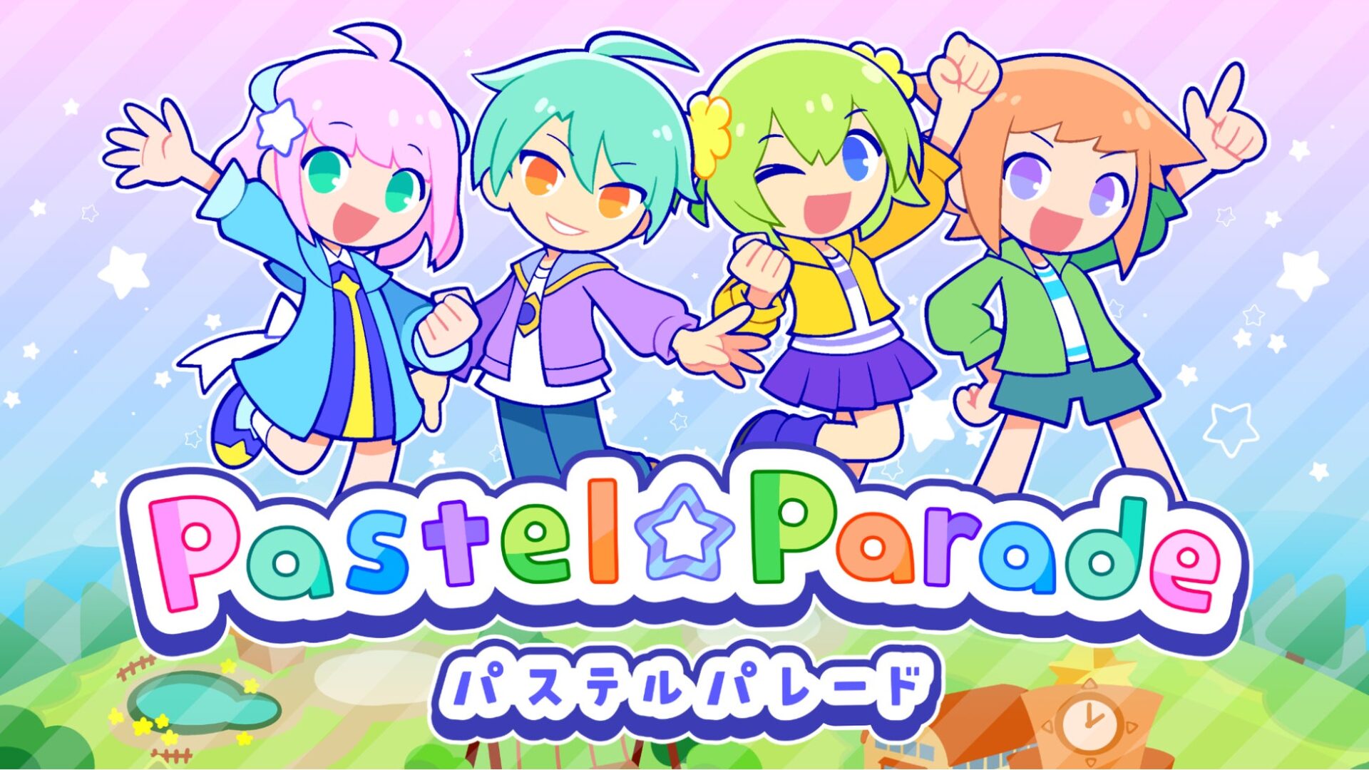 リズムゲーム『Pastel☆Parade』本日Steamで発売！　ゲームジャム総合1位作品の完全版