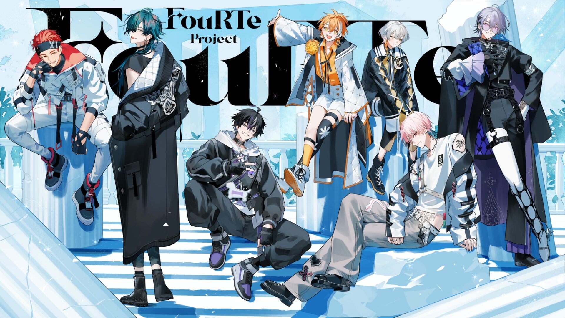 7人組バーチャルアイドル「FouRTe Project」デビュー決定！　☆Taku Takahashiプロデュース楽曲で9月25日配信開始