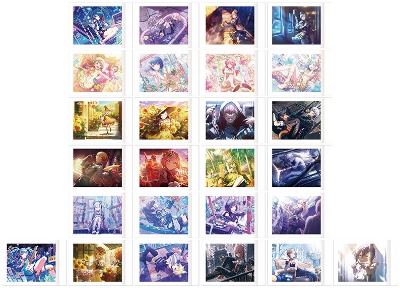 記事画像9: 様々なアニメ風イラストがコラージュされた画像