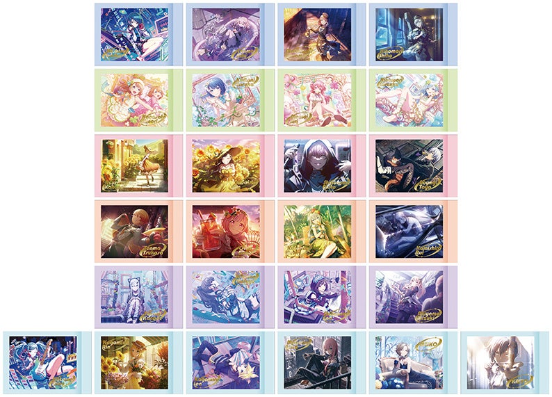 記事画像10: 複数のアニメ風イラストが並んだ画像。キャラクターデザインや背景が多様。
