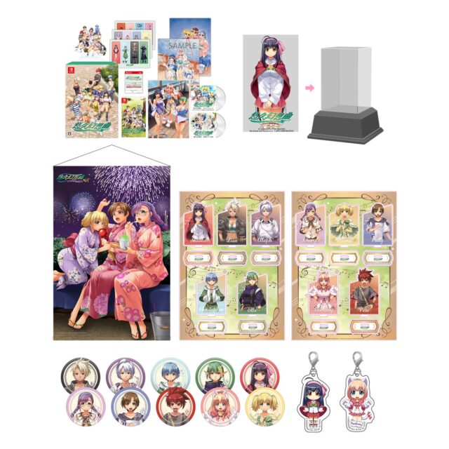 記事画像10: アニメ風のキャラクターグッズが多数集められた商品画像。