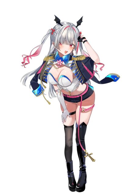 記事画像5: メイド服と軍服を組み合わせたような衣装のキャラクター
